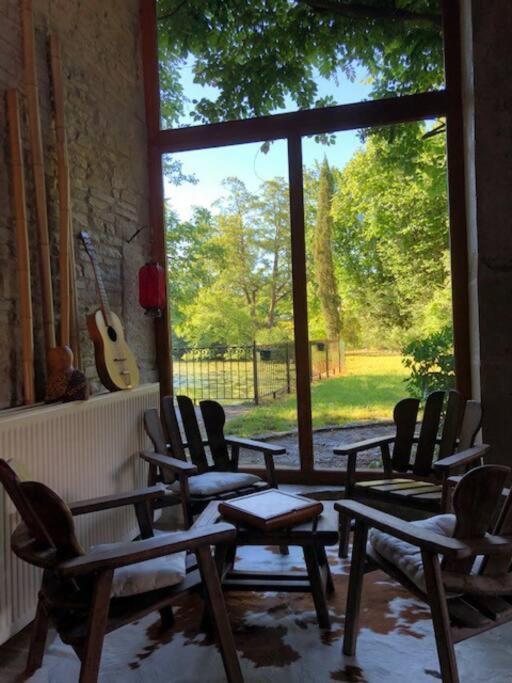 הוילה Annay-sur-Serein Magnifique Moulin Proche Chablis, Jacuzzi Et Riviere מראה חיצוני תמונה