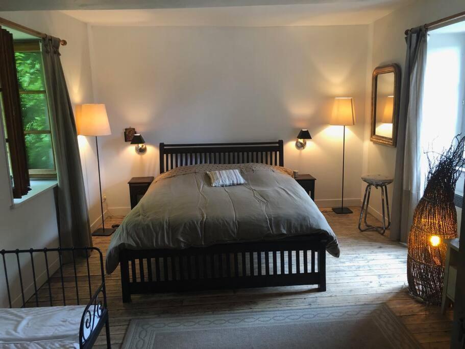 הוילה Annay-sur-Serein Magnifique Moulin Proche Chablis, Jacuzzi Et Riviere מראה חיצוני תמונה