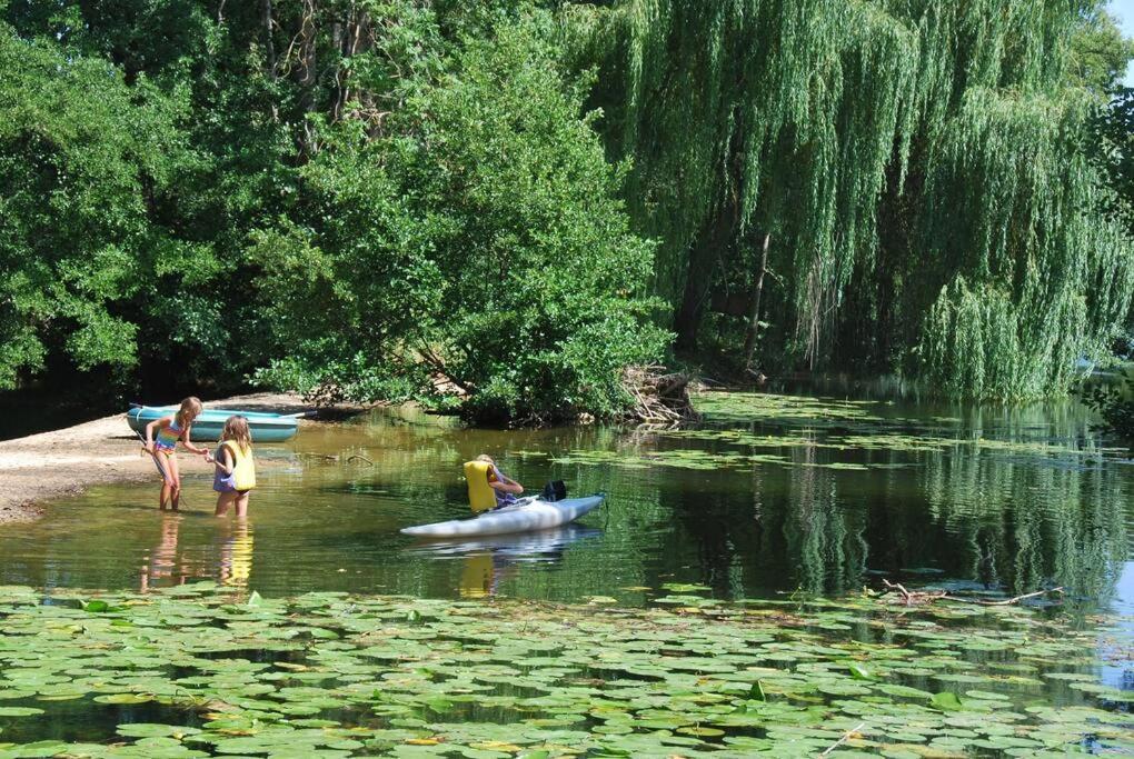 הוילה Annay-sur-Serein Magnifique Moulin Proche Chablis, Jacuzzi Et Riviere מראה חיצוני תמונה