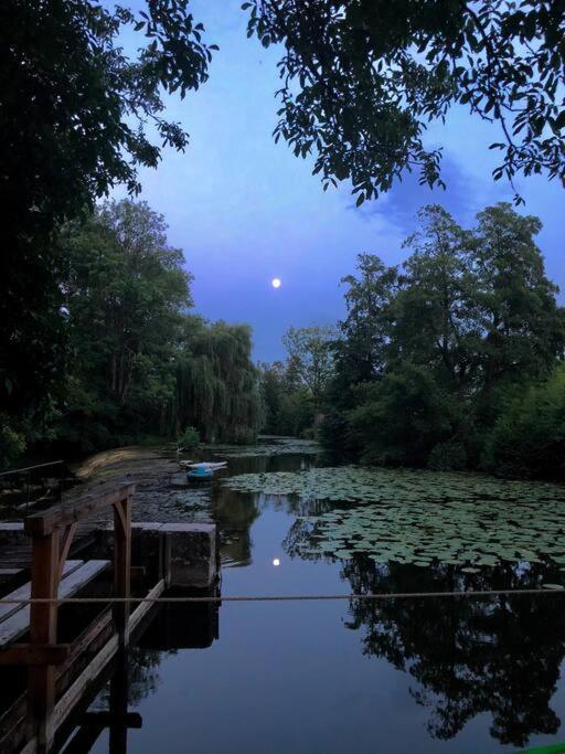 הוילה Annay-sur-Serein Magnifique Moulin Proche Chablis, Jacuzzi Et Riviere מראה חיצוני תמונה