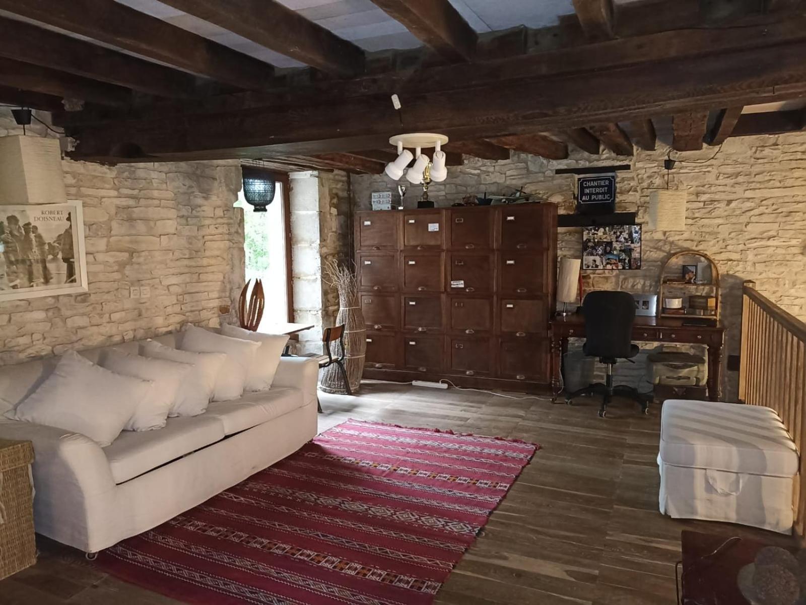 הוילה Annay-sur-Serein Magnifique Moulin Proche Chablis, Jacuzzi Et Riviere מראה חיצוני תמונה
