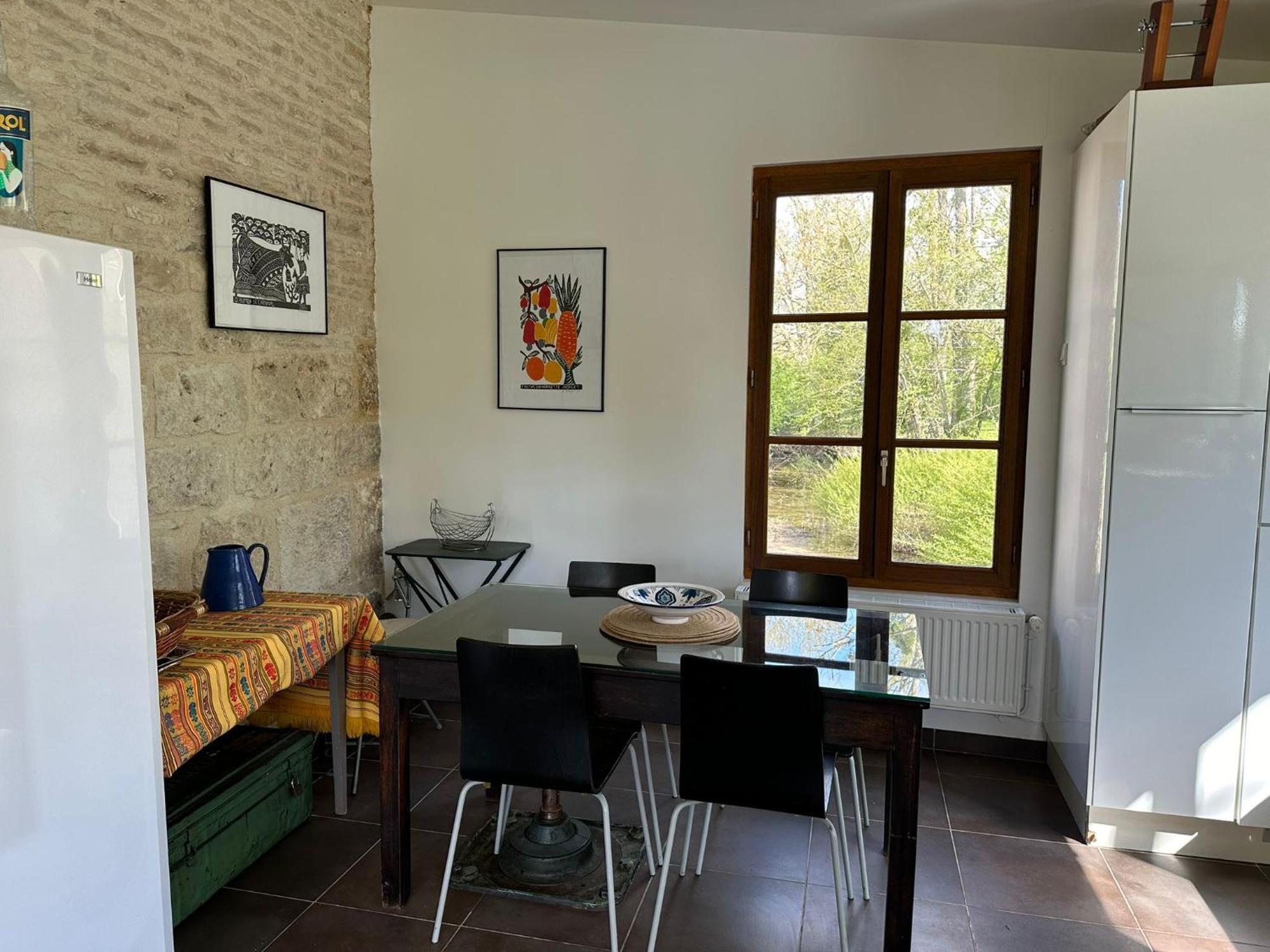 הוילה Annay-sur-Serein Magnifique Moulin Proche Chablis, Jacuzzi Et Riviere מראה חיצוני תמונה