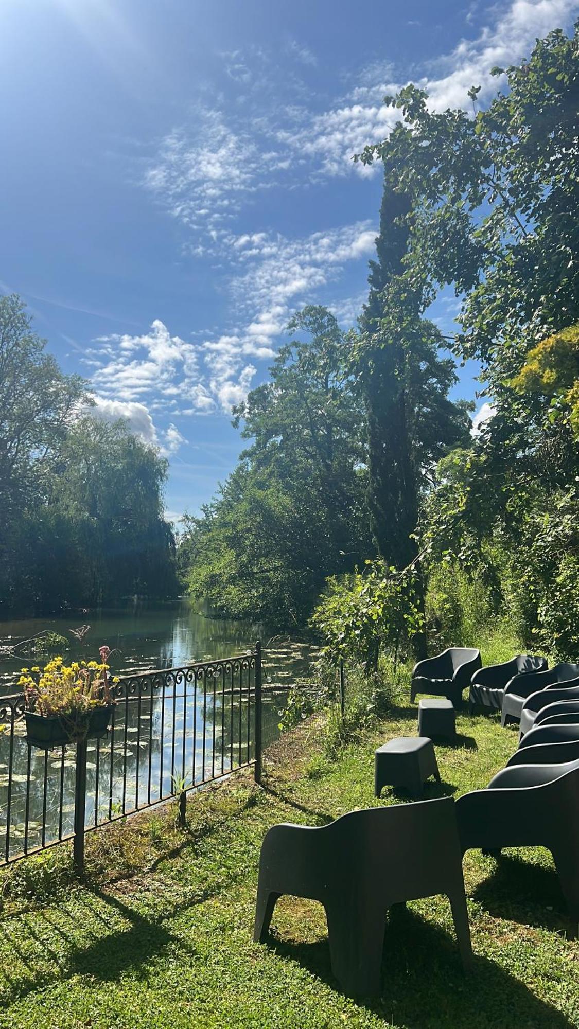 הוילה Annay-sur-Serein Magnifique Moulin Proche Chablis, Jacuzzi Et Riviere מראה חיצוני תמונה