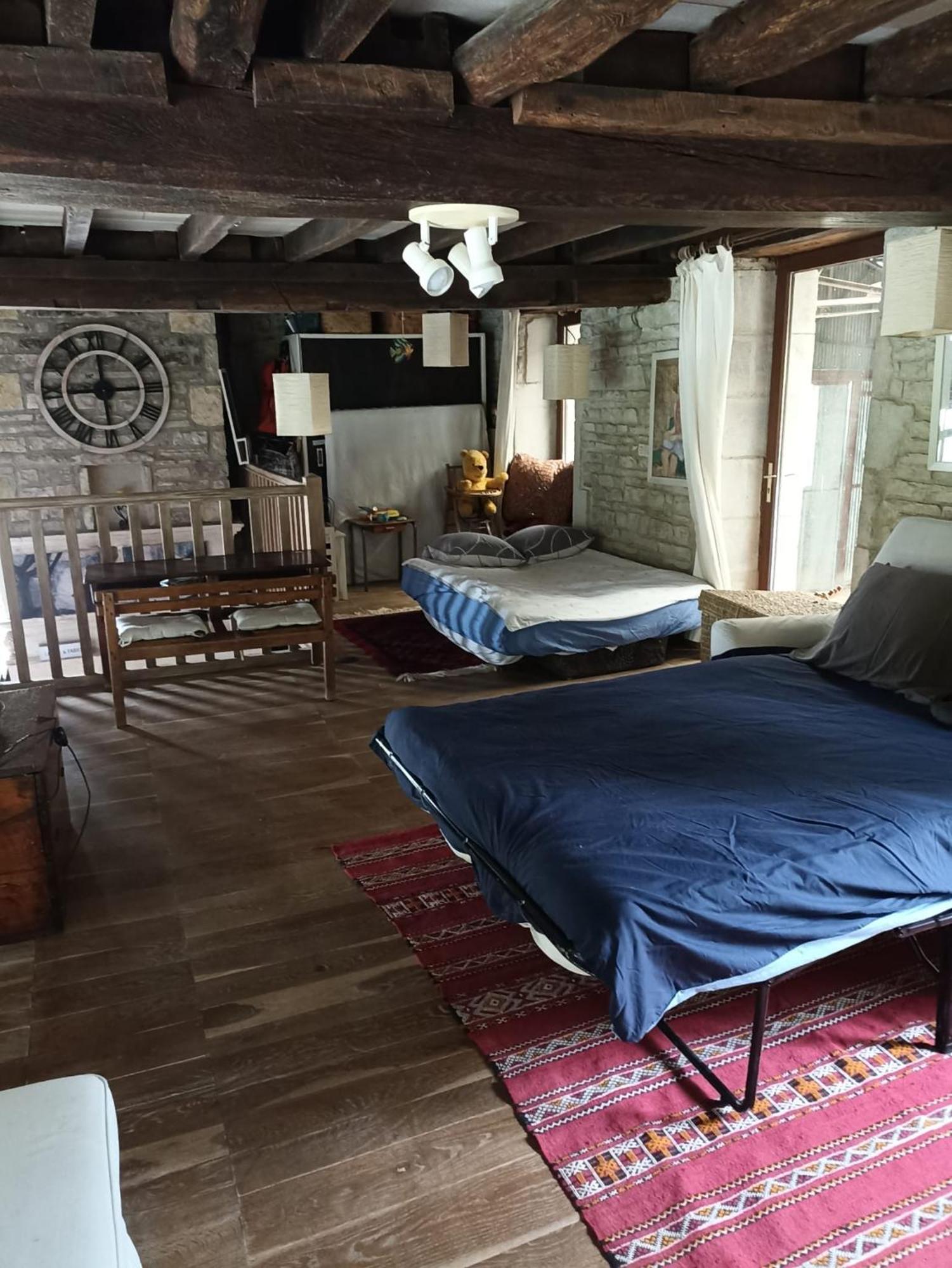 הוילה Annay-sur-Serein Magnifique Moulin Proche Chablis, Jacuzzi Et Riviere מראה חיצוני תמונה